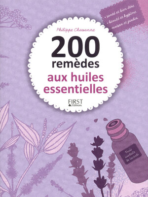 cover image of 200 remèdes aux huiles essentielles
